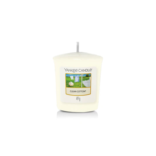 Vela Votive Clean Cotton Yankee Candle