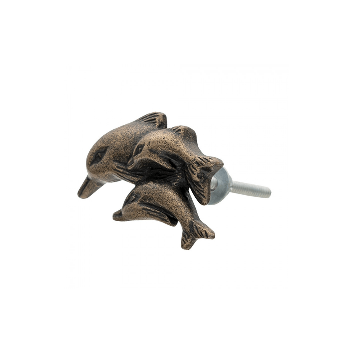 Puxador de Porta Golfinho Castanho Clayre & Eef