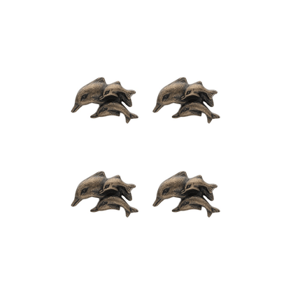 Puxador de Porta Golfinho Castanho Clayre & Eef