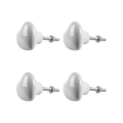 Puxador de Porta Coração Branco Clayre & Eef