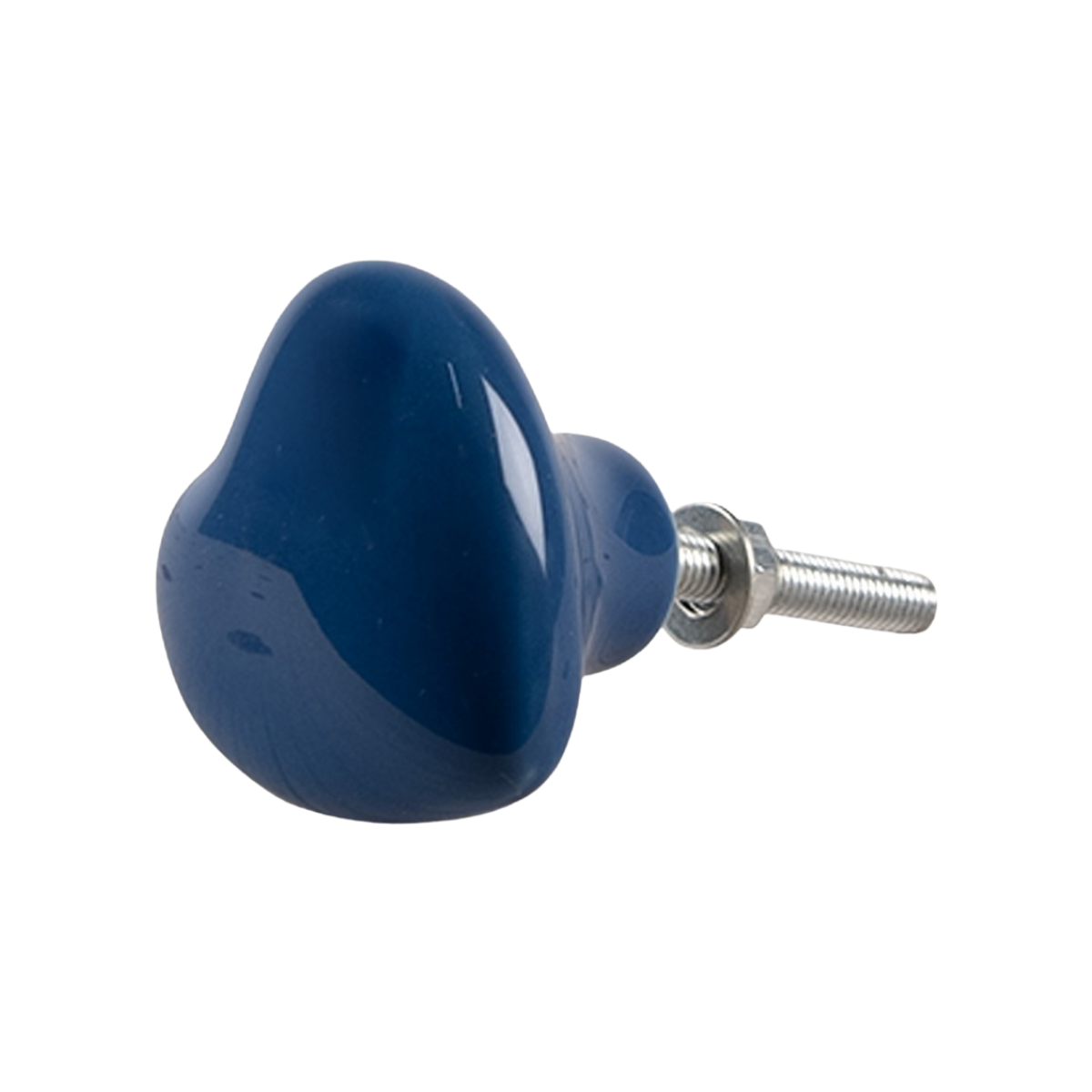 Puxador de Porta Coração Azul Clayre & Eef