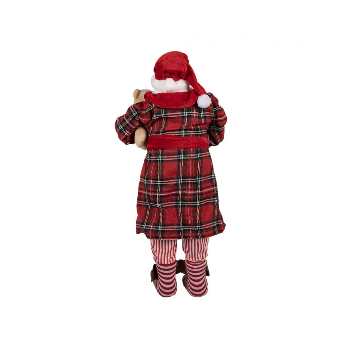 Pai Natal Robe/Urso 50cm Clayre & Eef