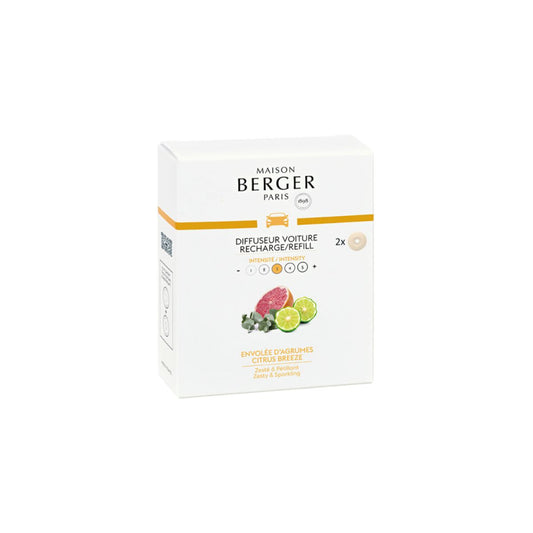 Recarga Ambientador Carro Citrus Breeze Maison Berger