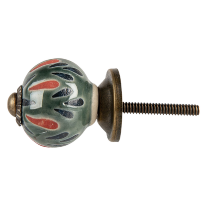 Puxador de Porta Verde Clayre & Eef