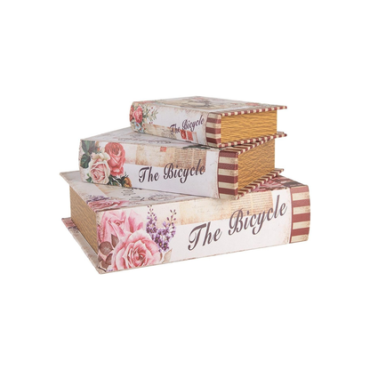 Caixa Livro Bicicleta Clayre & Eef