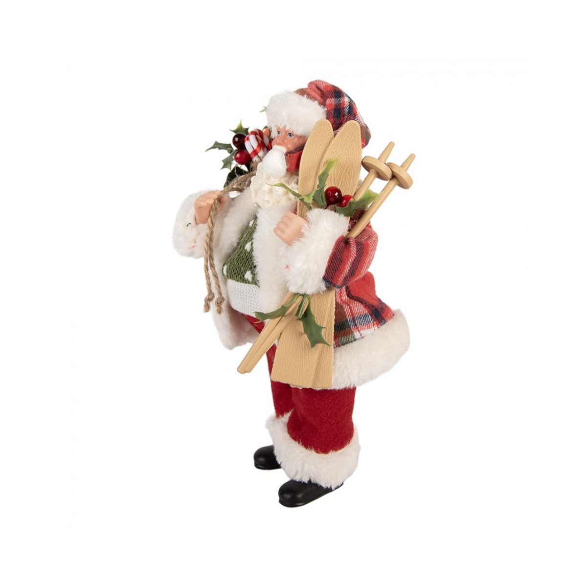 Pai Natal Saco Prendas/Ski 27cm Clayre & Eef
