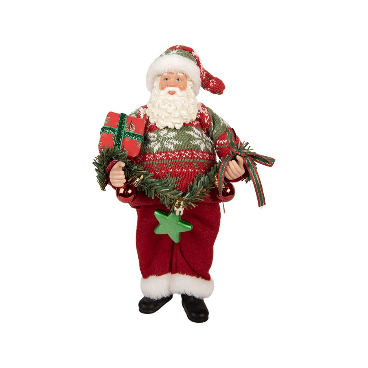 Pai Natal Prenda 27cm Clayre & Eef