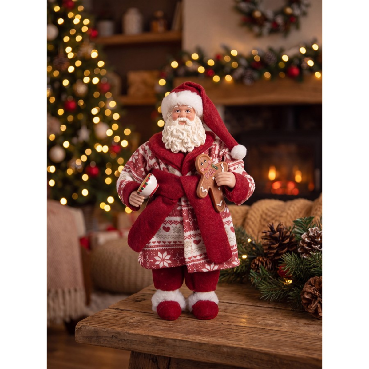 Pai Natal Robe/Chávena 28cm Clayre & Eef