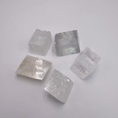 Iceland Spar Rough Mineral Stone 30-50g