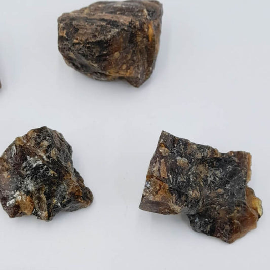 Pedra Mineral Bruta Âmbar 3-4cm