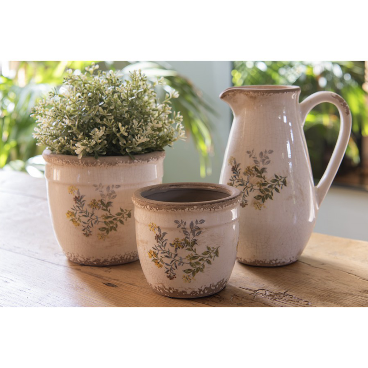 Jarrón de cara de plata