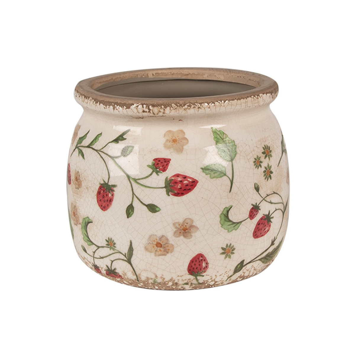 Jarrón de cara de plata