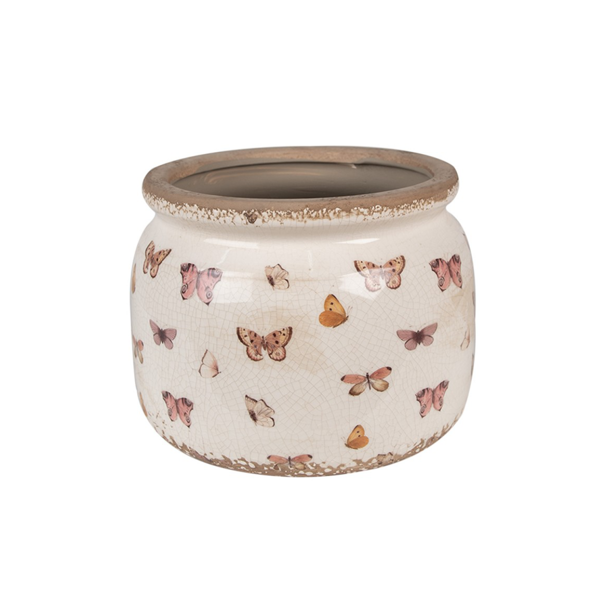 Jarrón de cara de plata