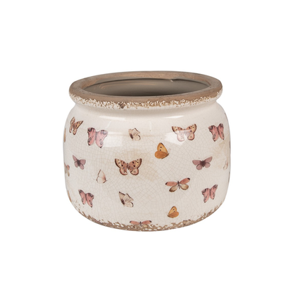 Jarrón de cara de plata