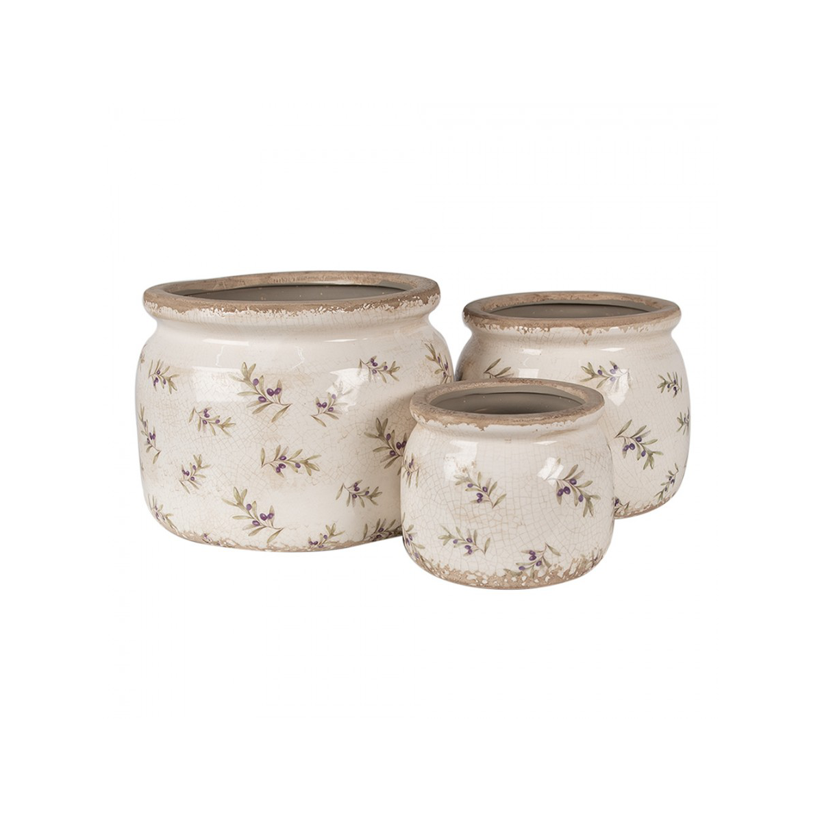 Jarrón de cara de plata