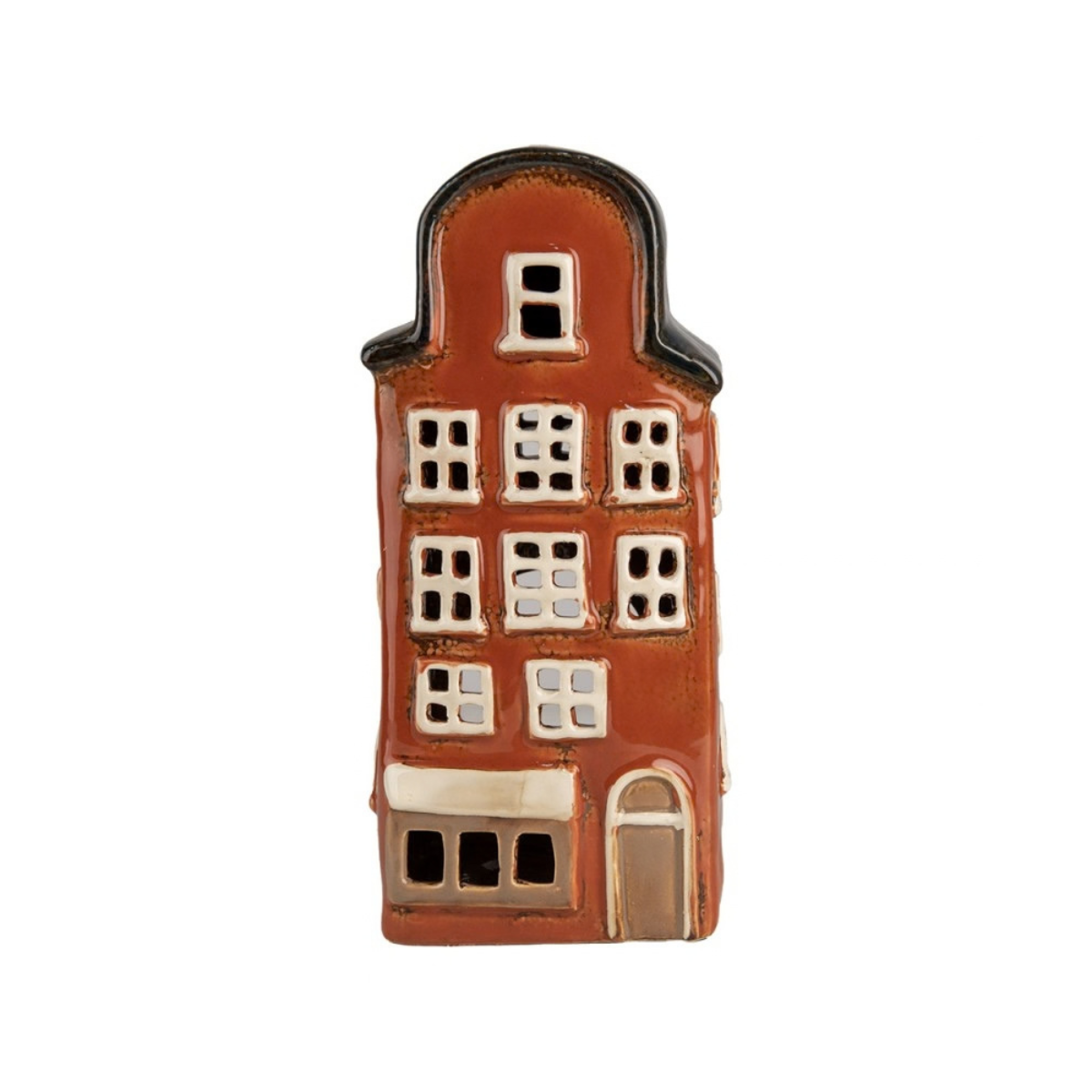 Porta-Vela Casa Vermelha Clayre & Eef