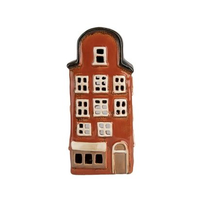 Porta-Vela Casa Vermelha Clayre & Eef