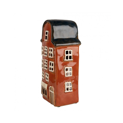 Porta-Vela Casa Vermelha Clayre & Eef