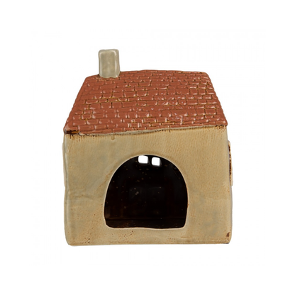 Porta-Vela Casa Verde/Laranja Clayre & Eef