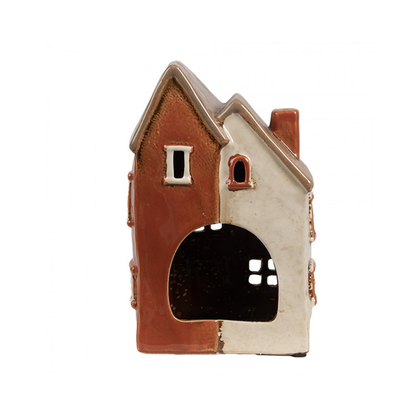 Porta-Vela Casa Bege Clayre & Eef