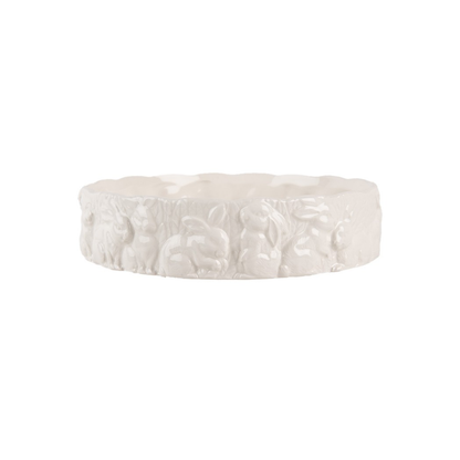 Prato com Coelhos 20cm