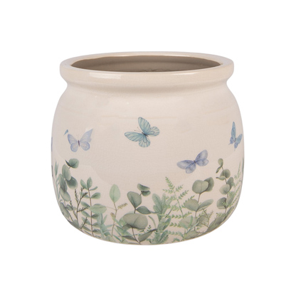 Vaso Borboletas Azuis Clayre & Eef