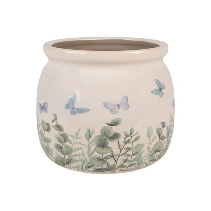 Vaso Borboletas Azuis Clayre & Eef