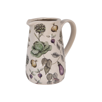 Jarra Cerâmica Vegetais Clayre & Eef