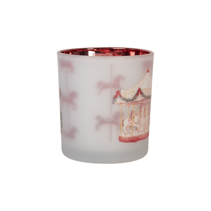 Porta-Vela Carrossel Natal Clayre & Eef