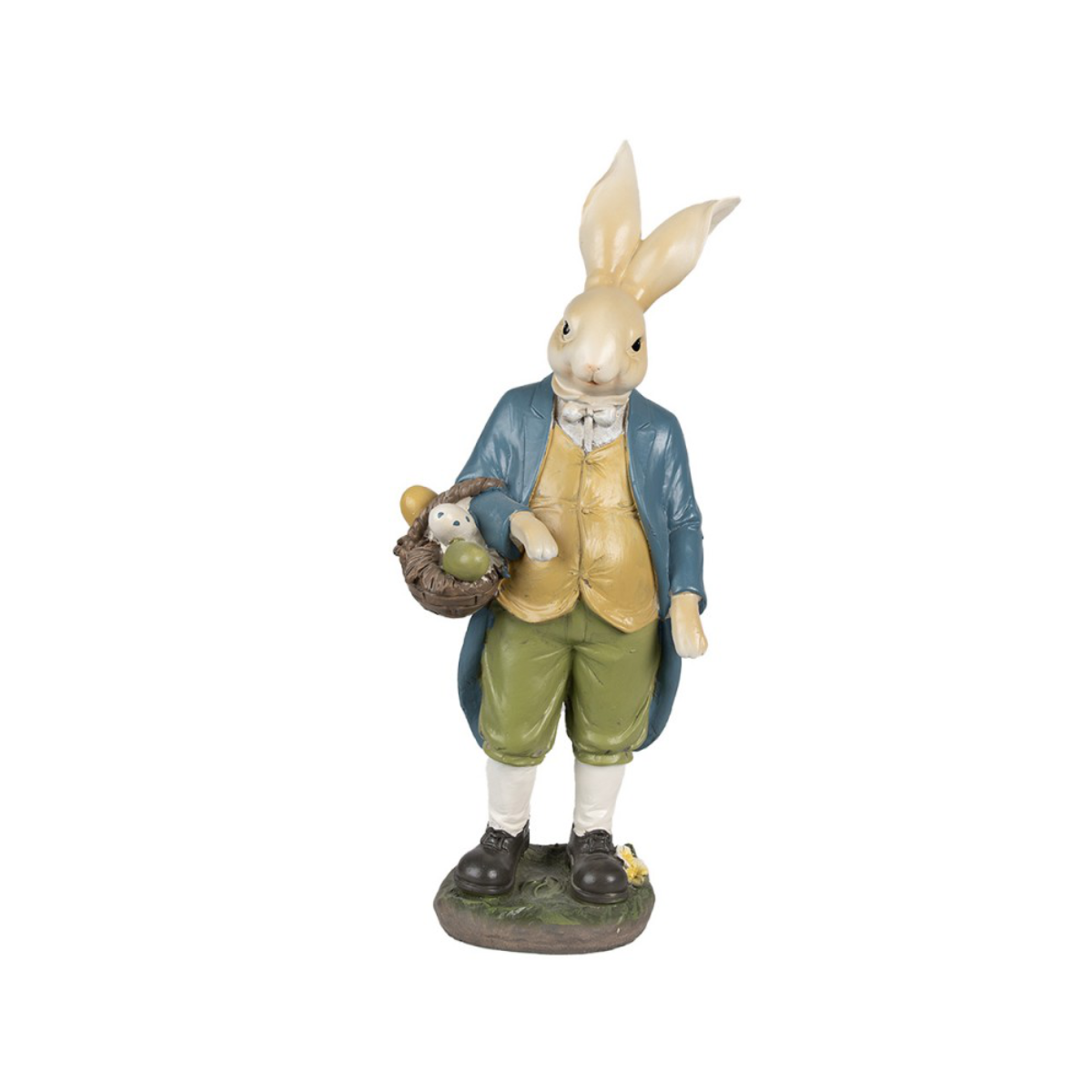 Figura Coelho com Cesta