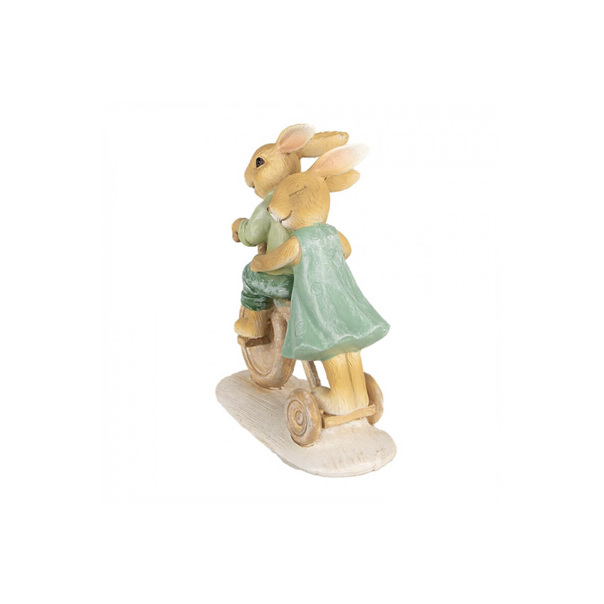 Figura Coelhos na Bicicleta