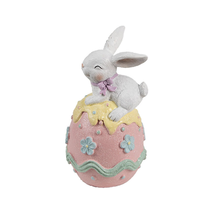 Huevo Decorativo con Flores