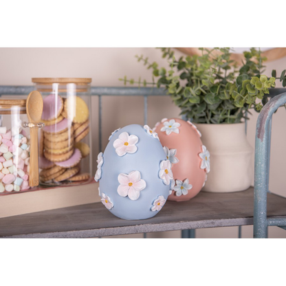 Huevo Decorativo con Flores