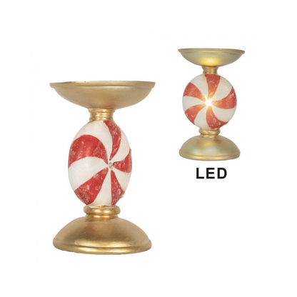 Porta-Vela Doce Natal com Led Clayre & Eef