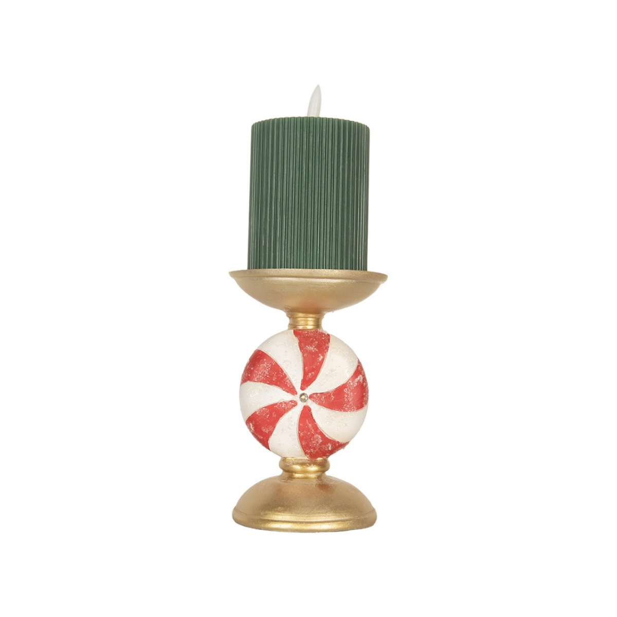 Porta-Vela Doce Natal com Led Clayre & Eef