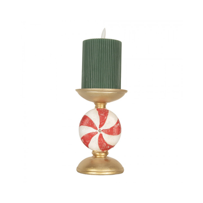 Porta-Vela Doce Natal com Led Clayre & Eef