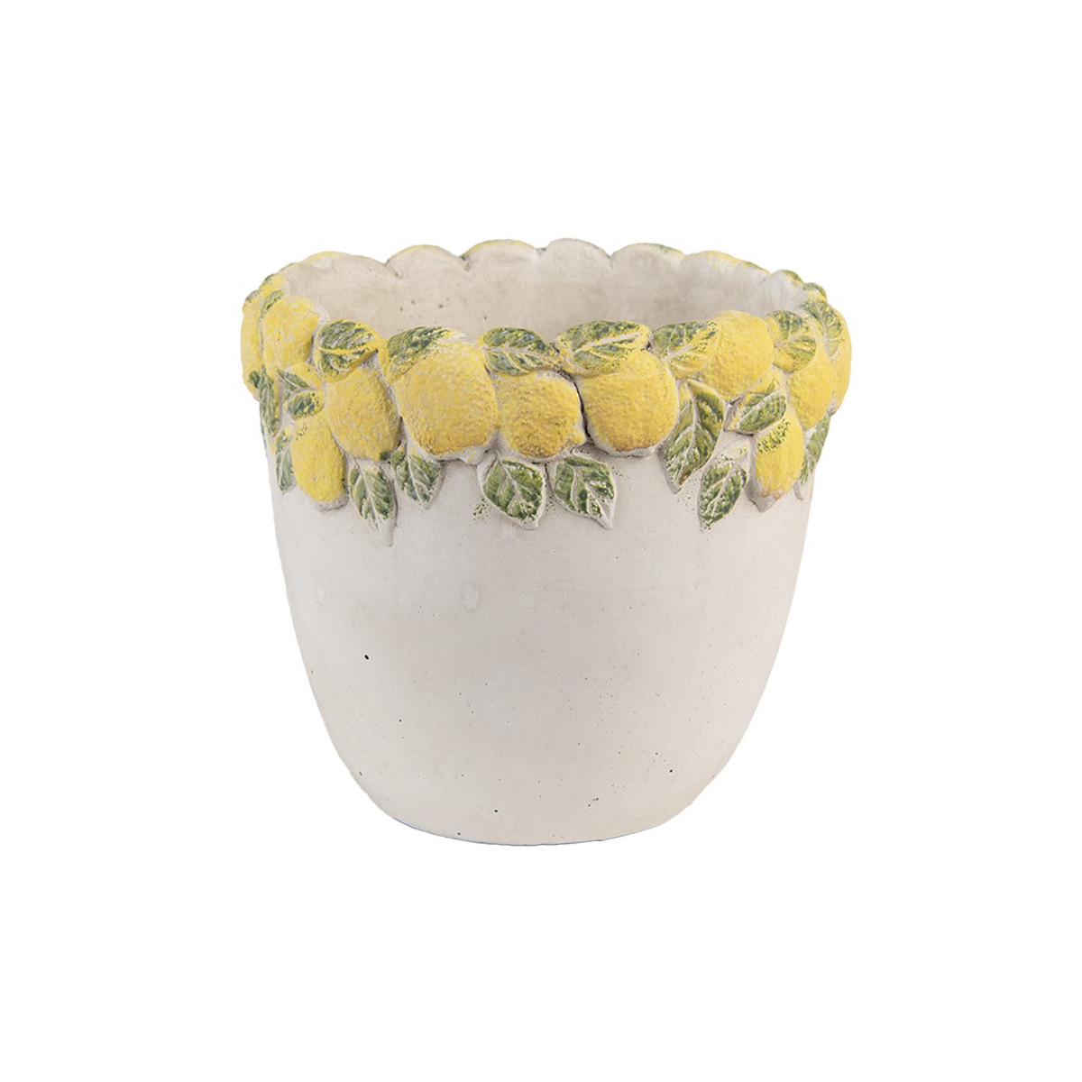 Jarrón de cara de plata