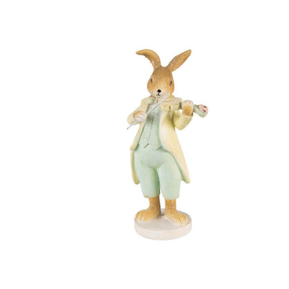 Figura Coelho com Violino