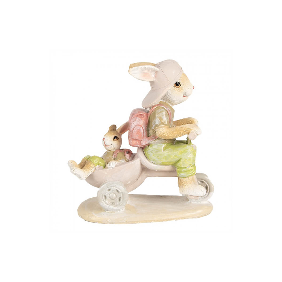 Figura Coelhos no Triciclo