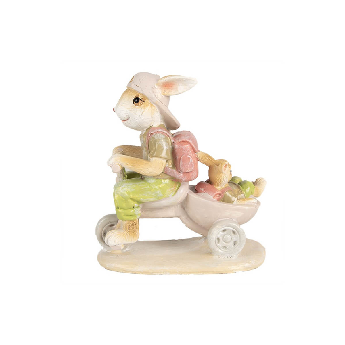 Figura Coelhos no Triciclo