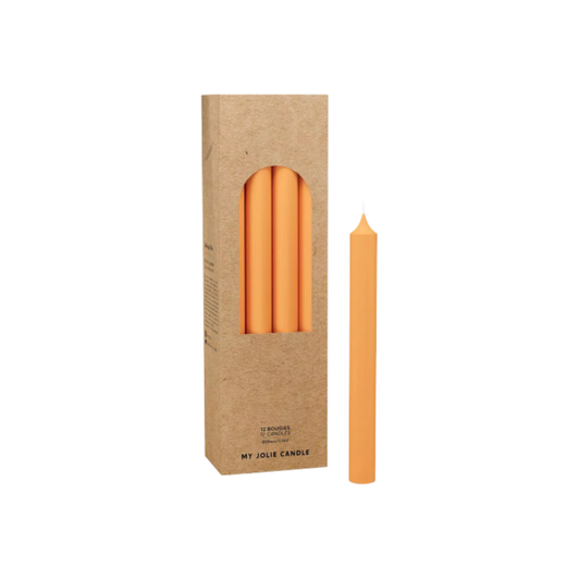 Vela Castiçal Laranja 20cm My Jolie Candle