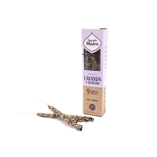 Sacred Mother of Lavender and Frankincense Natural Incense