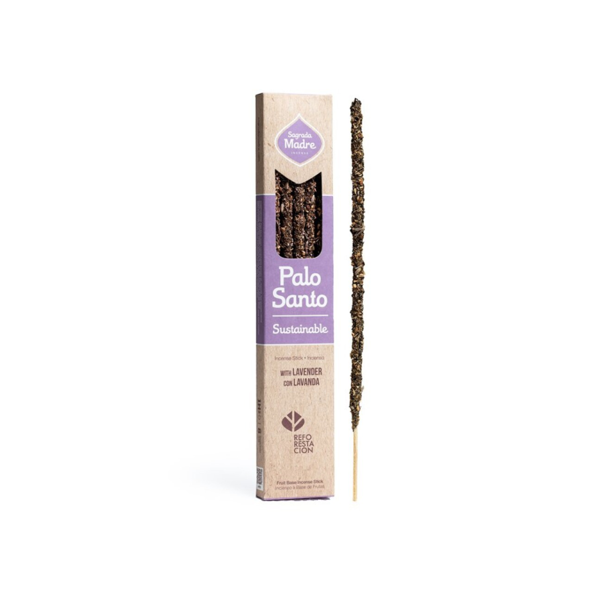 Incenso Natural Sagrada Madre Pau Santo com Lavanda
