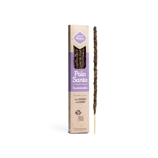 Incenso Natural Sagrada Madre Pau Santo com Lavanda
