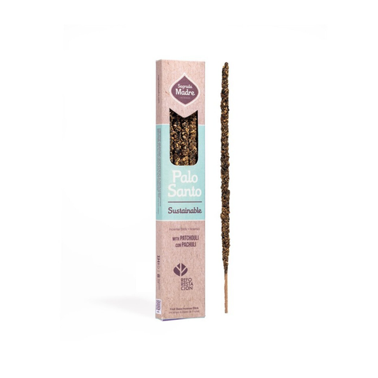 Incenso Natural Sagrada Madre Pau Santo e Patchouli