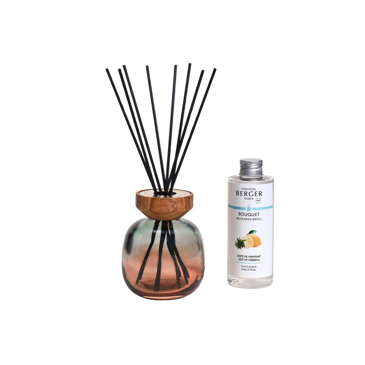 Mikado Wood Verde Zest of Verbena Maison Berger