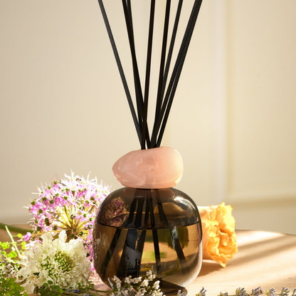 Mikado Mineral Preto Light Floral Maison Berger