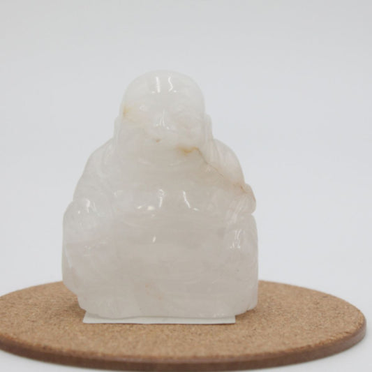 Cristal de roca de Buda mineral