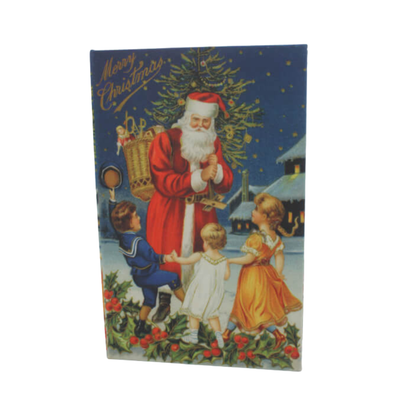 Caja de libros de Papá Noel