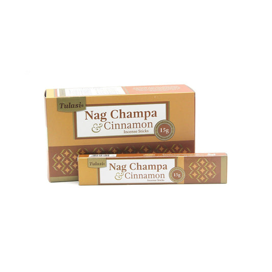 Incenso Nag Champa e Canela Tulasi